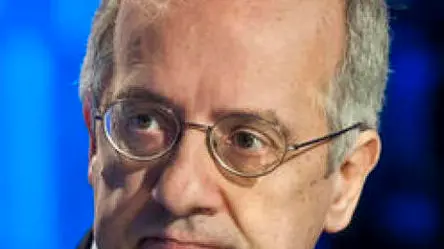 15/02/2013 Roma, trasmissione televisiva Otto e Mezzo. Nella foto Walter Veltroni