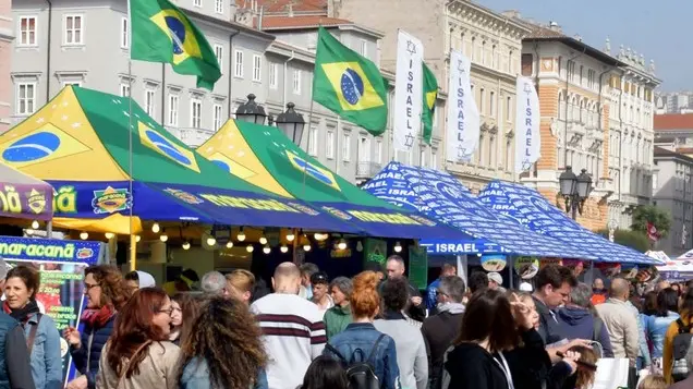 Foto Bruni Trieste 25.04.2019 Mercato di Piazza Europa