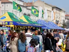 Foto Bruni Trieste 25.04.2019 Mercato di Piazza Europa