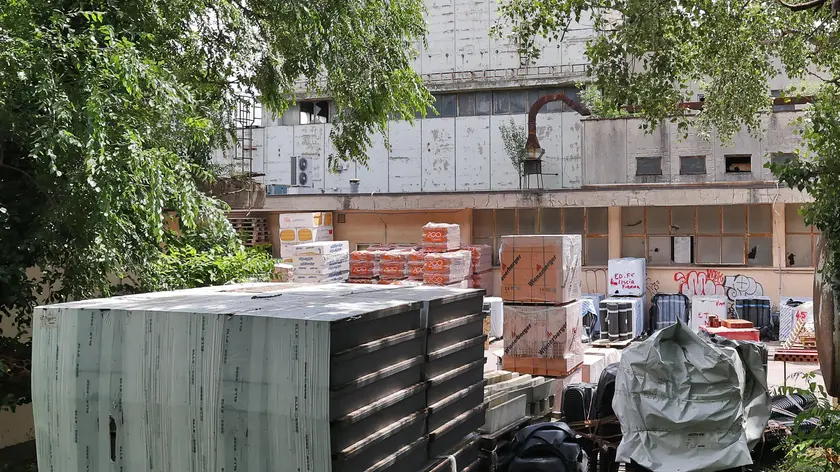 L'area del futuro centro rifiuti ingombranti foto Lasorte