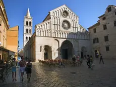 La cattedrale di Sant'Anastaia nel centro storico di Zara