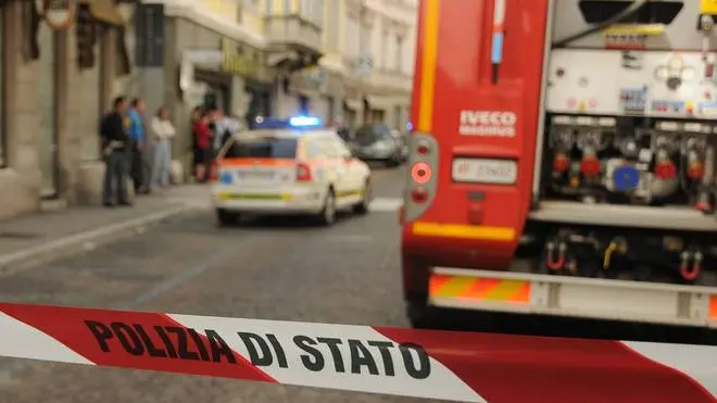 Bumbaca Gorizia 29.04.2013 Incendio via Carducci - Fotografia di Pierluigi Bumbaca