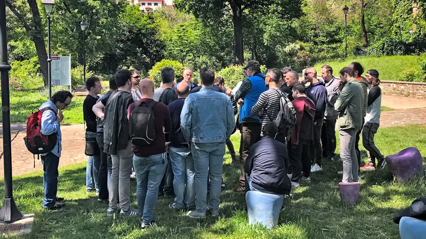 Lasorte Trieste 02/05/19 - Direzione Sanitaria, Barellieri alla fine dell'Incontro