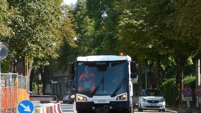 Bumbaca Gorizia 19_07_2019 Viale XX settembre esplosione riapertura al traffico auto © Fotografia di Pierluigi Bumbaca