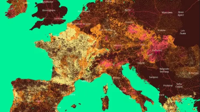 Mappa sui cambiamenti climatici. Fonte osservatorio Balcani.jpg