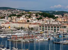 La sede e gli ormeggi del Marina San Giusto