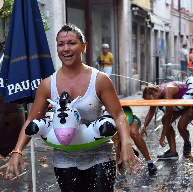 Foto BRUNI 11.08.2018 Muggia: la carneval Run