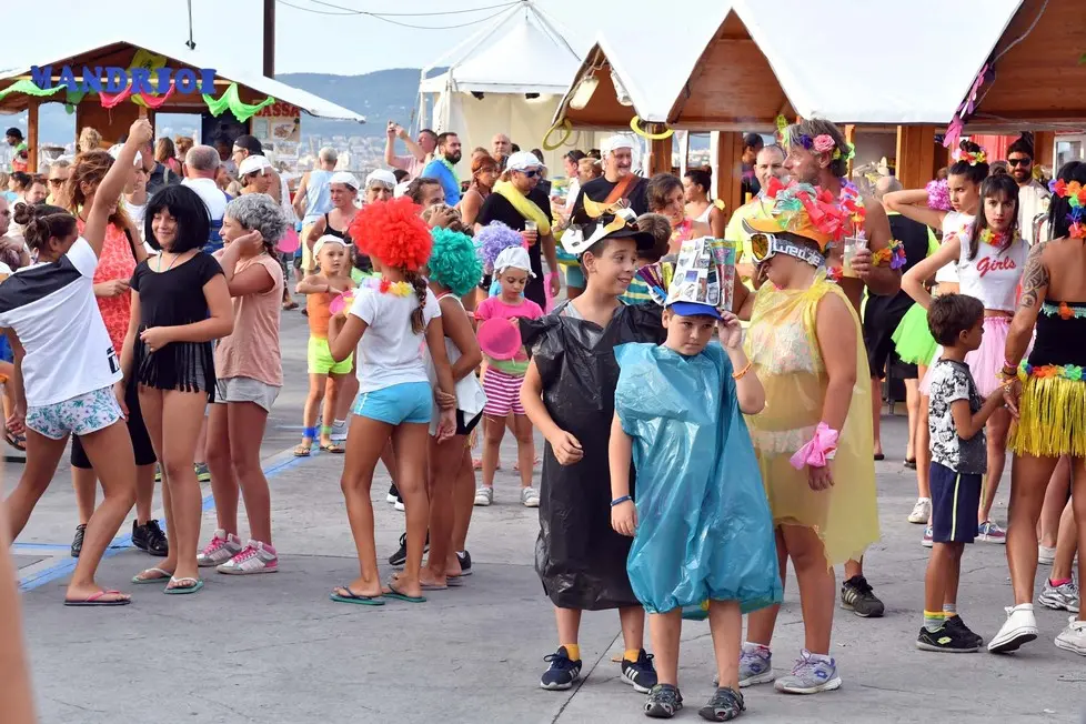 Foto BRUNI 11.08.2018 Muggia: la carneval Run