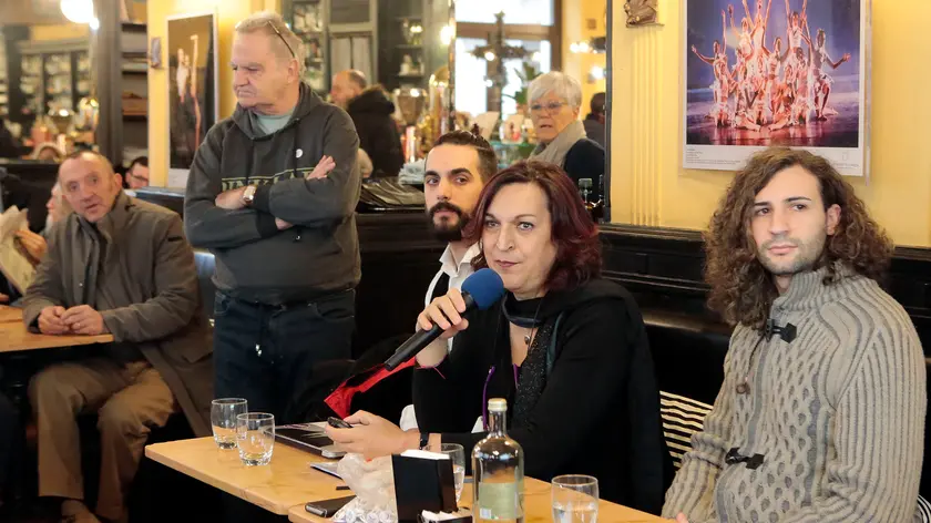 Silvano Trieste 2019-01-23 Caffe' San Marco, presentazione Gay Pride