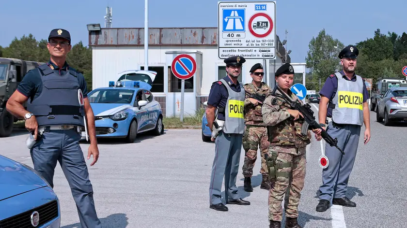 Silvano Trieste 2018-08-24 Controlli intensificati ai confini con la Slovenia