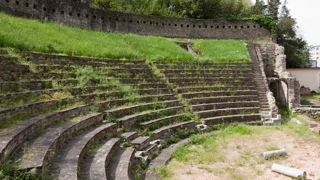 Silvano Trieste 29/04/2013 Degrado al Teatro Romano