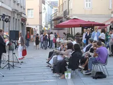 Un evento in piazza Cavana (foto di archivio)