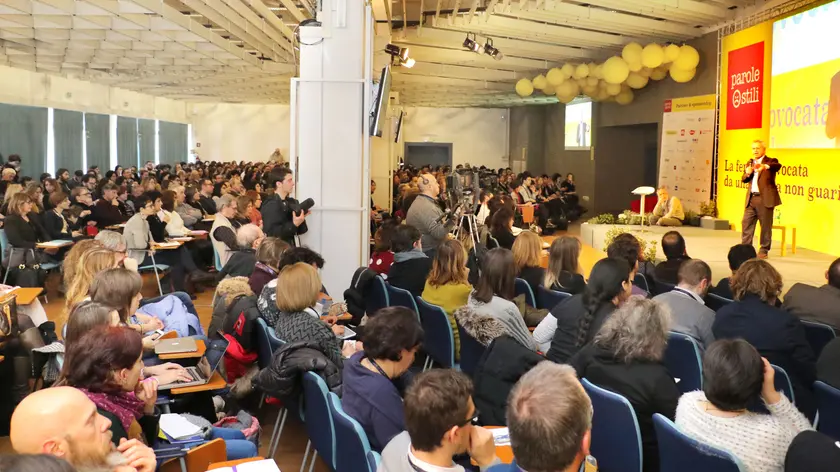 Lasorte Trieste 18/02/17 - Stazione Marittima, Parole Ostili, Enrico Mentana