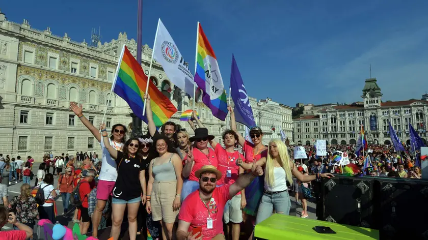 Il gay pride a Trieste nel 2019