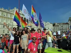 Il gay pride a Trieste nel 2019