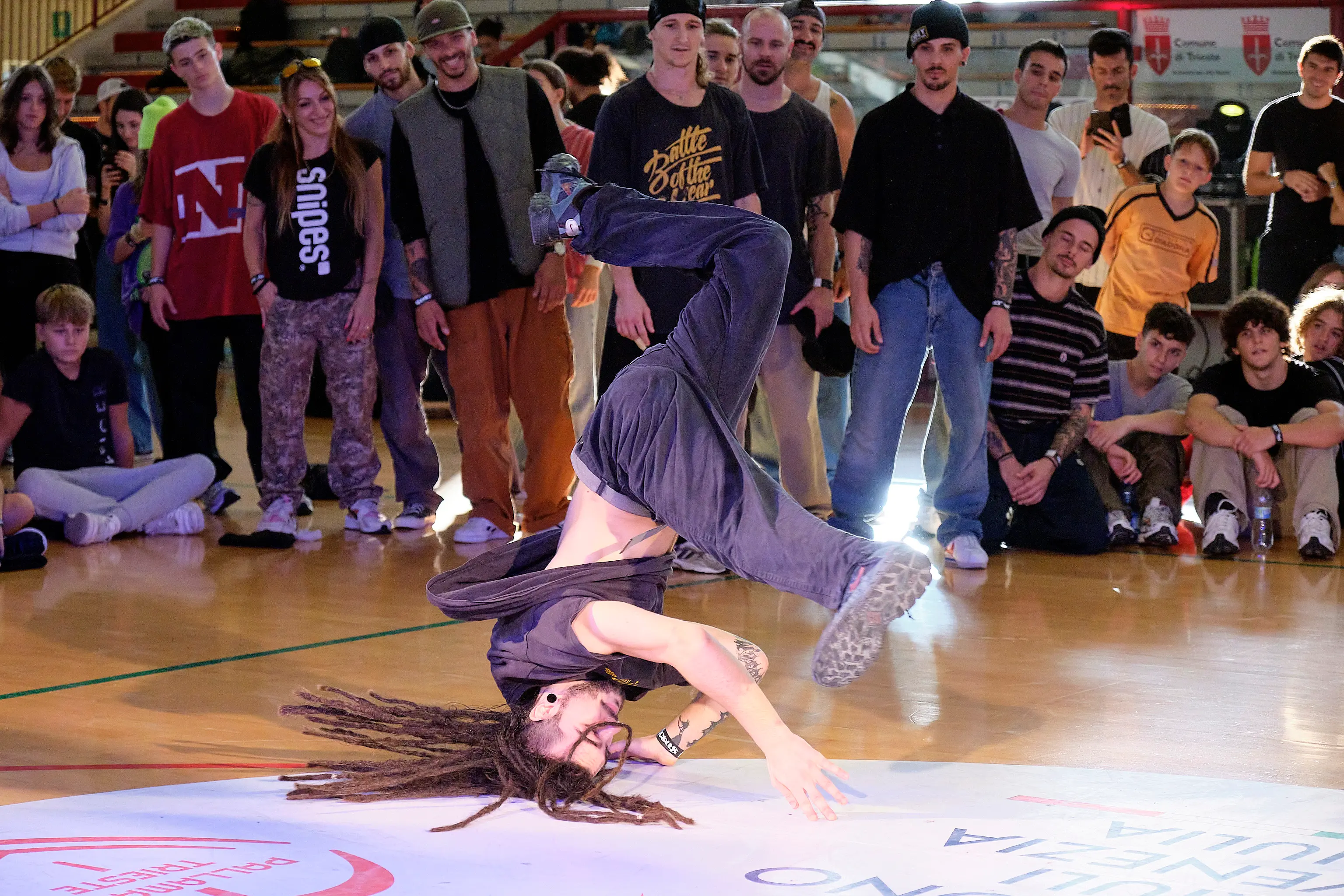 Silvano Trieste 2023-10-14 Pala Chiarbola, breakdance “Above the clouds” ph Massimo Silvano