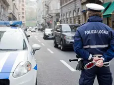 La polizia locale a Trieste