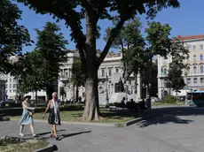 Piazza Libertà a Trieste in una foto di archivio