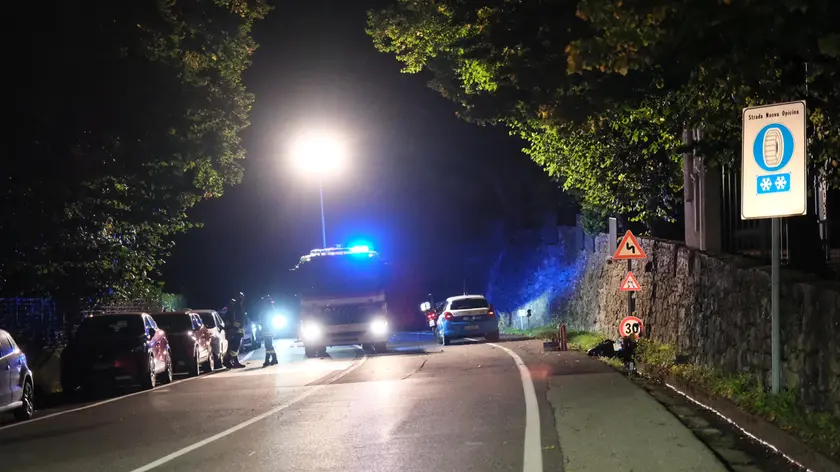 Il luogo dove è avvenuto l'incidente nel fotoservizio di Massimo Silvano