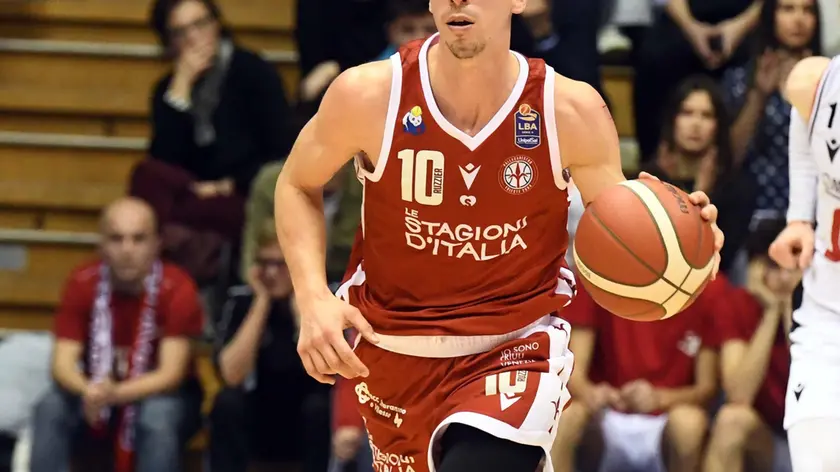 Il playmaker della Pallacanestro Trieste Michele Ruzzier