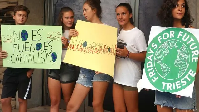 Foto BRUNI 30.08.2019 Comitato FRidays for Future in via S.Francesco