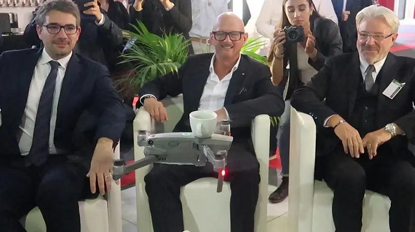 Lasorte Trieste 25/10/18 - Porto Vecchio, TriestEspresso Expo, Fiera del Caffè, Drone