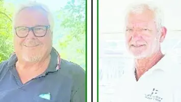 A sinistra Fabrizio Bonazza, a destra Pierpaolo Scubini