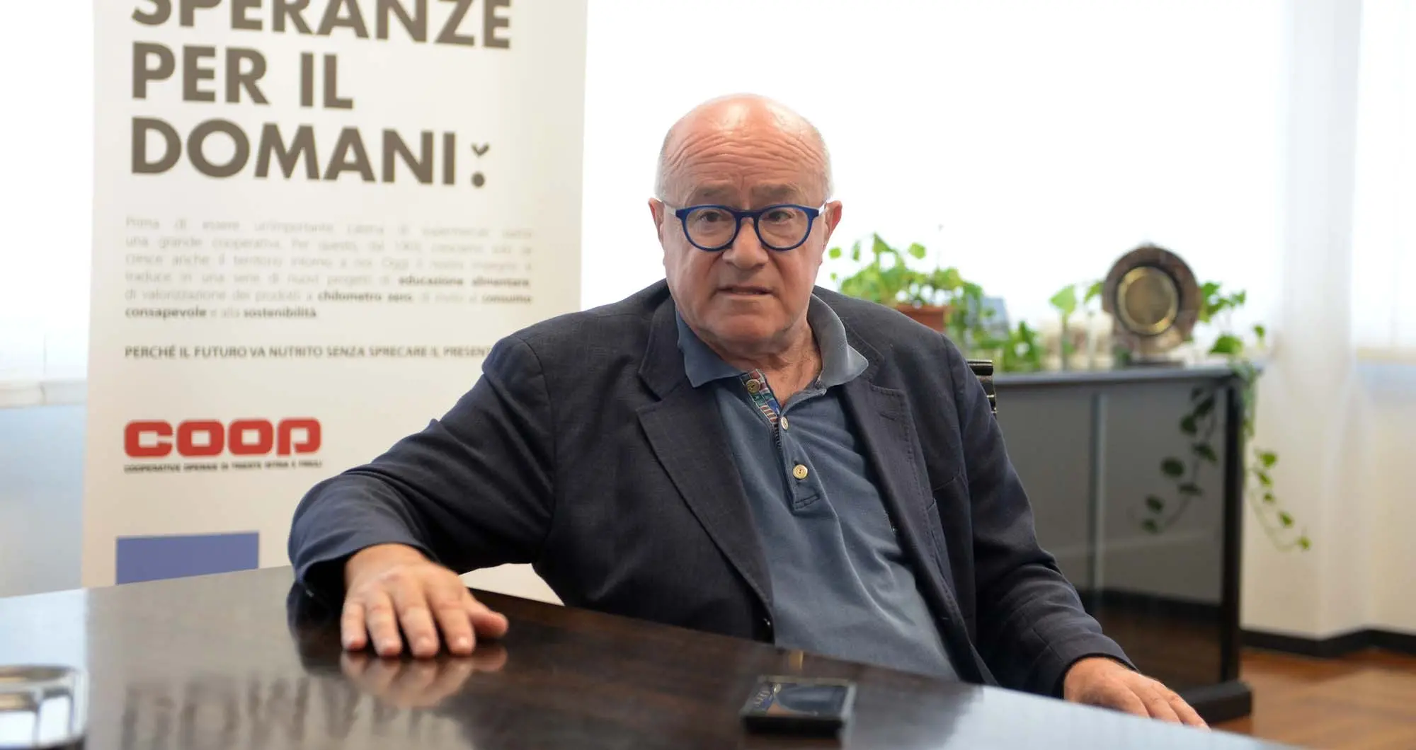 Foto Bruni 16.06.14 Livio Marchetti, pres.Cooperative Operaie