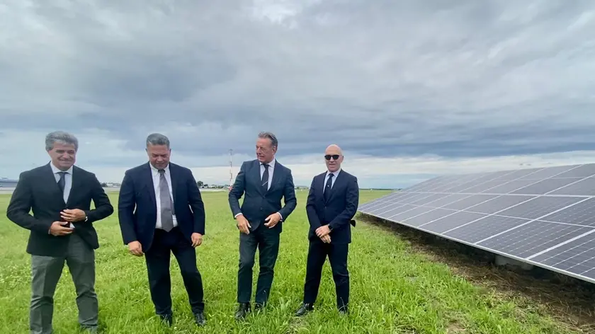 L’impianto fotovoltaico dell’aeroporto di Ronchi