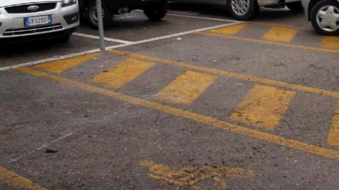Bumbaca Gorizia Parcheggio disabili ©Foto di Roberto Coco