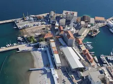 Foto BRUNI TRieste 20 07 2011 Trieste veduta aerea- la lanterna