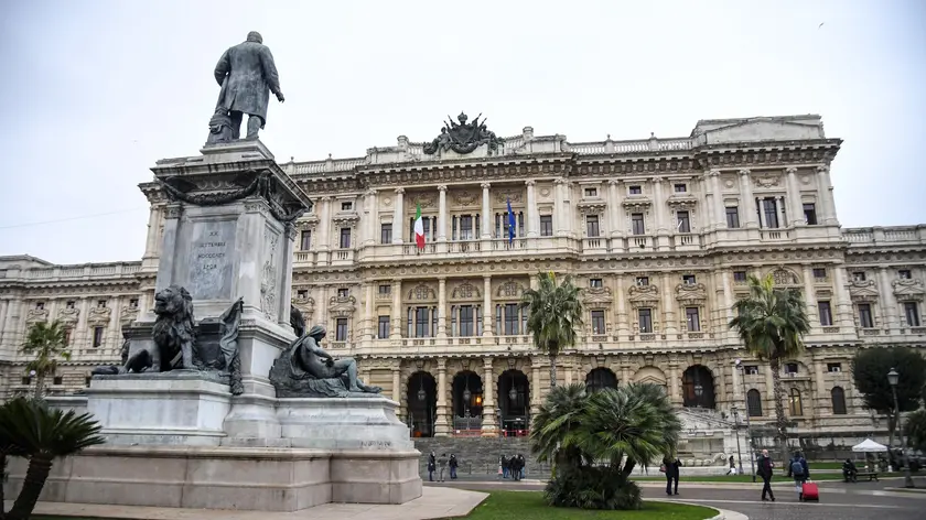 Esterno del Palazzo di Giustizia, sede della Corte suprema di cassazione,ALESSANDRO DI MEO