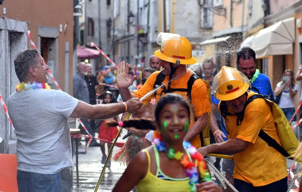 Foto BRUNI 11.08.2018 Muggia: la carneval Run
