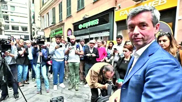 Andrea Orlando, candidato del centrosinistra alla presidenza della Regione Liguria