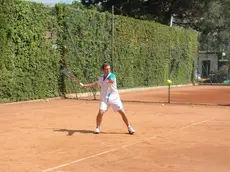 Il tennista Piero Rizzotti