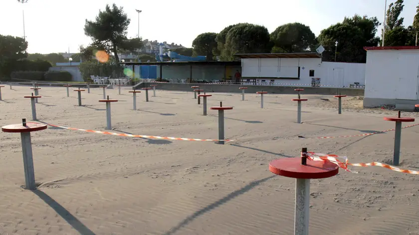 Bonaventura Monfalcone-18.05.2014 Zona recintata preventivamente-Parco delle Rose-Grado-foto di Katia Bonaventura