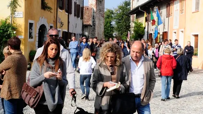 Strassoldo 21 Ottobre 2012. Castelli Aperti Telefoto Copyright Petrussi Foto Press/Serratore