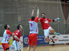 Foto BRUNI 25.02.17 Pallamano:Principe Trieste-Bolzano-Diordjevic