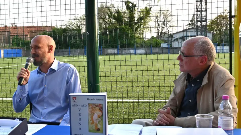 Riccardo Tosques e Sandor Tence (Foto Bruni)