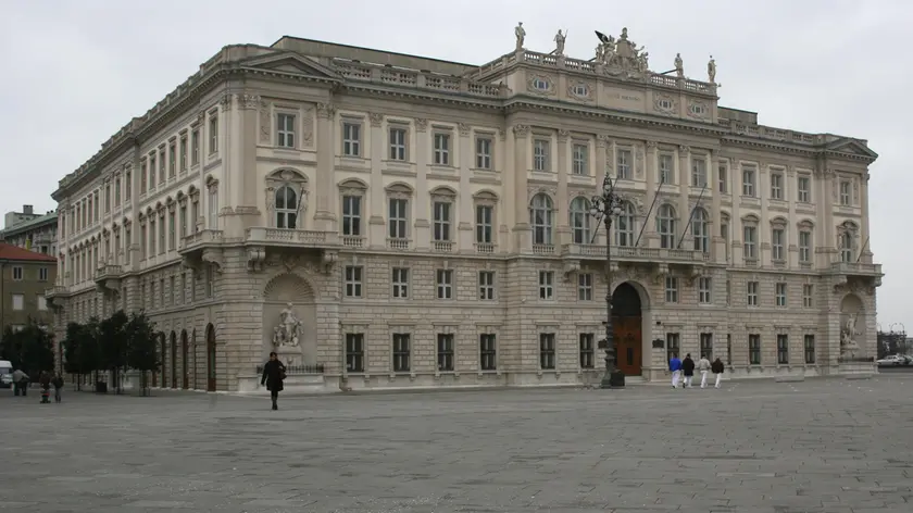 La sede della giunta regionale in piazza Unità