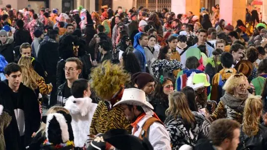 Foto Bruni 15.02.2015 Carnevale Muggesano:la notte di sabato