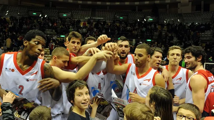 Foto BRUNI 07.02.16 Basket Serie A2 Est : ALMA Trieste-Recanati