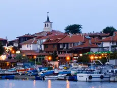La cittadina turistica di Nessebar sulla costa bulgara del Mar Nero