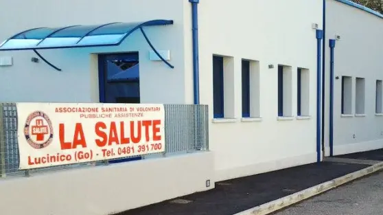 Il centro prelievi di Lucinico