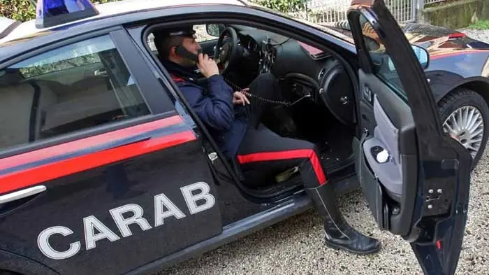 Una gazzella dei carabinieri