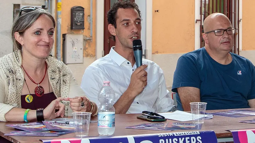 Al centro Riccardo Strano (Foto Silvano)