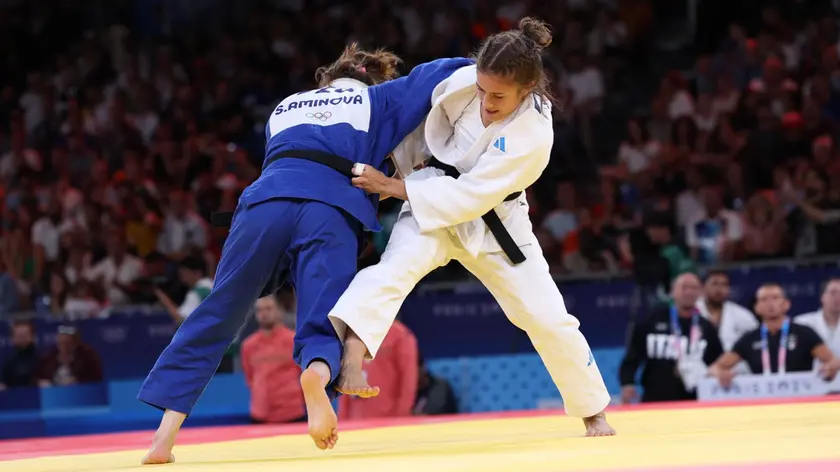 Veronica Toniolo sul tatami contro l’uzbeka Shukurjon Aminova