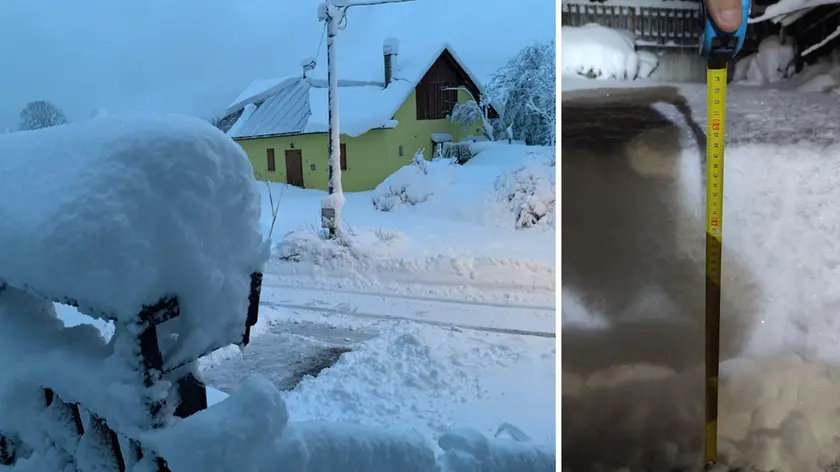 Neve a Tarvisio