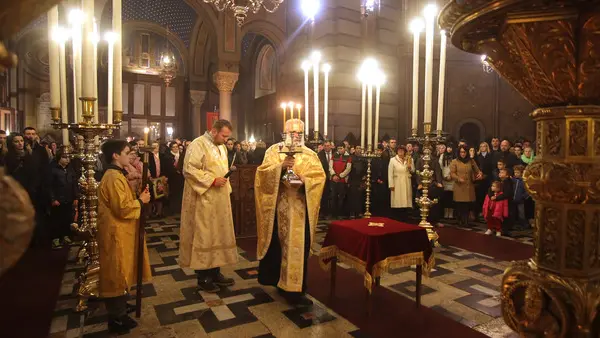 Lasorte Trieste 06/01/13 - Chiesa Serbo-Ortodossa, Vespri Natale Serbo-Ortodosso