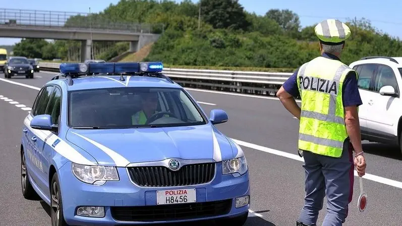 Controlli lungo l'autostrada